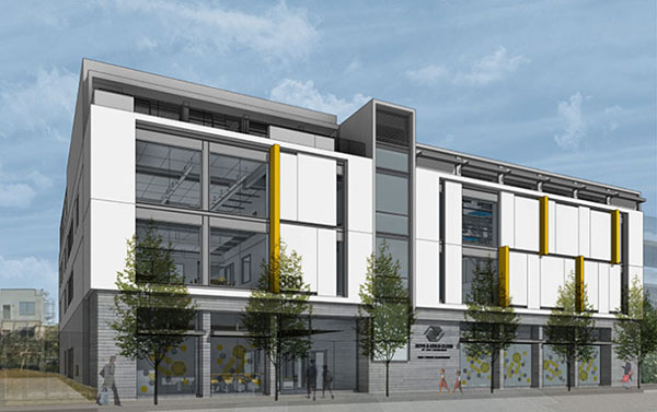 Boys and Girls Club exterior render